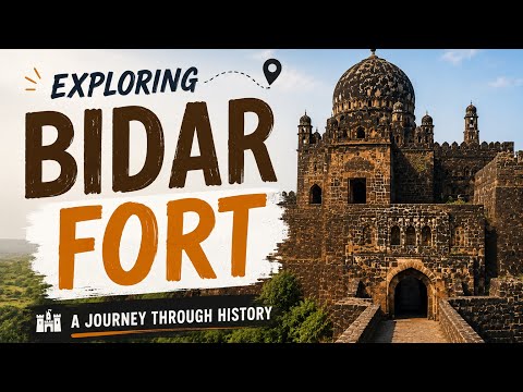 Exploring Bidar Fort - A Journey Through History. 