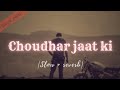 choudhar jaat ki | slowed & reverb | lofi | sunny deol si body | 🎵