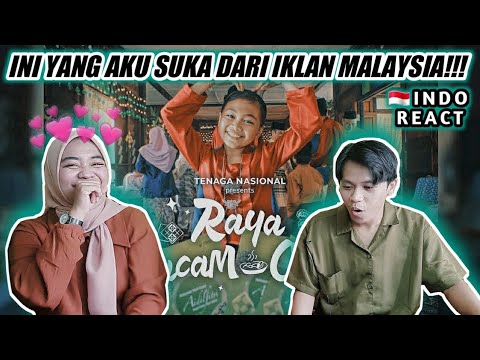 IKLAN MALAYSIA MEMANG GAK PERNAH GAGAL!! | Indonesian React TNB Raya 2022 - Raya Macam Cara