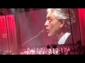 Andrea Bocelli - Miserere - NYC December 15, 2016 Madison Square Garden