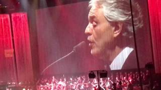 Andrea Bocelli - Miserere - NYC December 15, 2016 Madison Square Garden