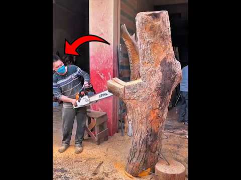 This Carpenter Has an Amazing Skill 😳❤️ #shorts