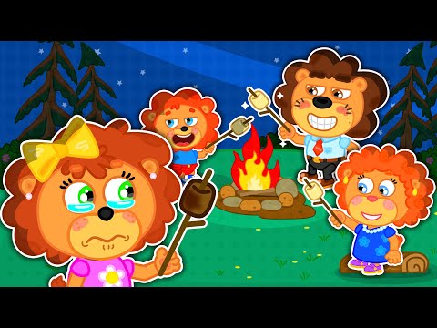 Skip to My Lou ⛺️ Lion Family Camping 🏕 Camping Song - Nursery Rhymes &Kids Songs | Cartoon for Kids