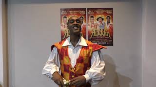 Simon Webbe, Aladdin at the Alhambra Theatre in Bradford