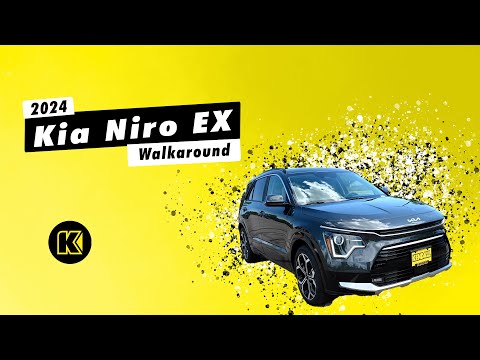Thumbnail for Fuel Efficiency Meets Comfort in a 2024 Kia Niro Hybrid EX: Walkaround by Fuel efficiency