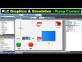 PLC Graphics And Simulation Of Program Tank Pump Control