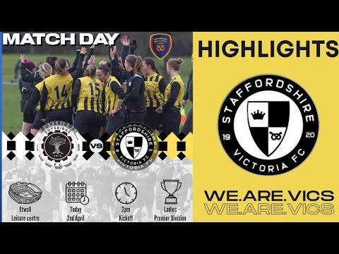 Highlights Doveridge Women FC 🆚️ Staffordshire Victoria Women FC ⚽️ 02/04/23