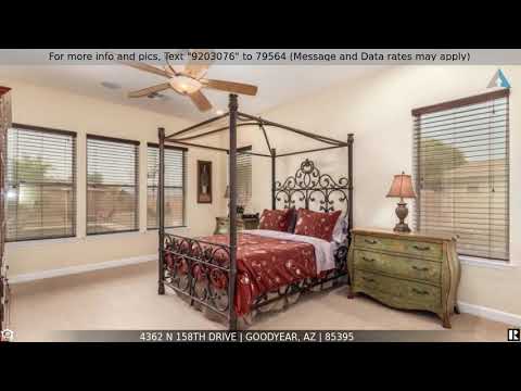 Priced at $489,900 - 4362 N 158TH Drive, Goodyear, AZ 85395