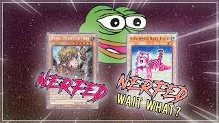 YES!! Fur Hires Are FINALLY Getting NERFED! And Amazoness, Kinda... [Yu-Gi-Oh! Duel Links]