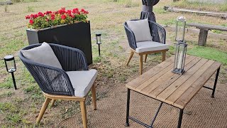 Watch Before You Buy Patio Furniture - Purple Leaf Patio Chairs!