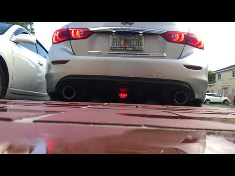 Q50 magnaflow exhaust cold start