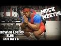 How I'm Losing 5lbs In 5 Days | Mock Meet | Powerlifting Prep Ep. 11
