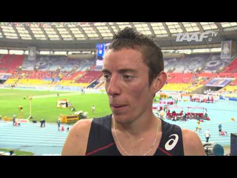 Moscow 2013 - Yoann KOWAL FRA - 3000m Steeplechase Men - Heat 3