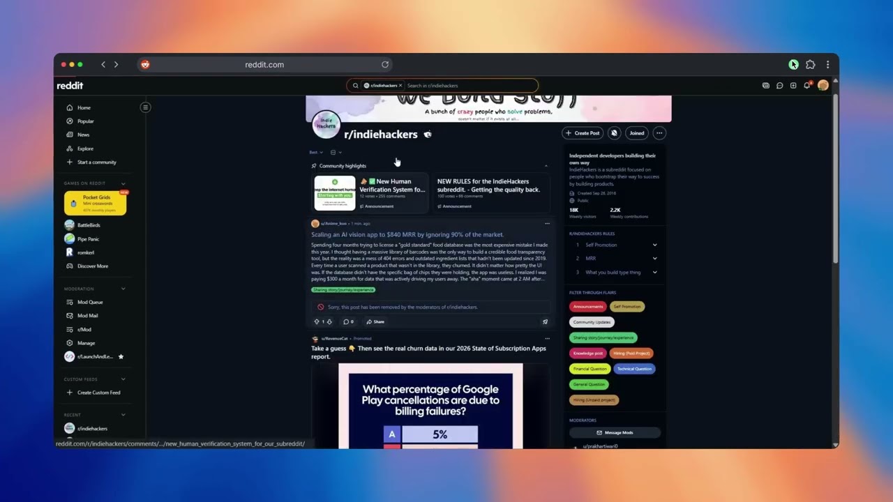 RedditMap Dashboard Demo
