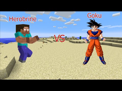 Choosing - Herobrine Vs. Goku (Minecraft Animation)