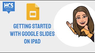 Getting started with Google Slides on the iPad |Google Drive iPad