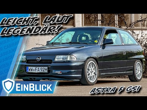 Einst BERÜCHTIGT, nun BERÜHMT! Opel Astra GSI (1992) - War das der SPORTLICHSTE Kompakte?