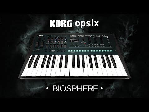 KORG opsix presets for Ambient, Electronica and Techno: Biosphere Sound  Pack