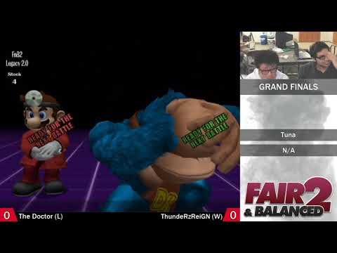 "Fair and Balanced 2" - The Doctor (Mario) v. ThundeRzReiGN (DK) - Grand Finals