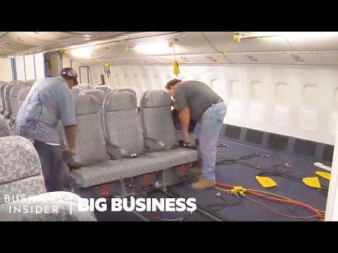 飞机内饰的设计方式（How Airplane Interiors Are Designed | Big Business）