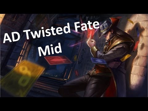 League of Legends - AD Twisted Fate Mid - Full Game Commentary