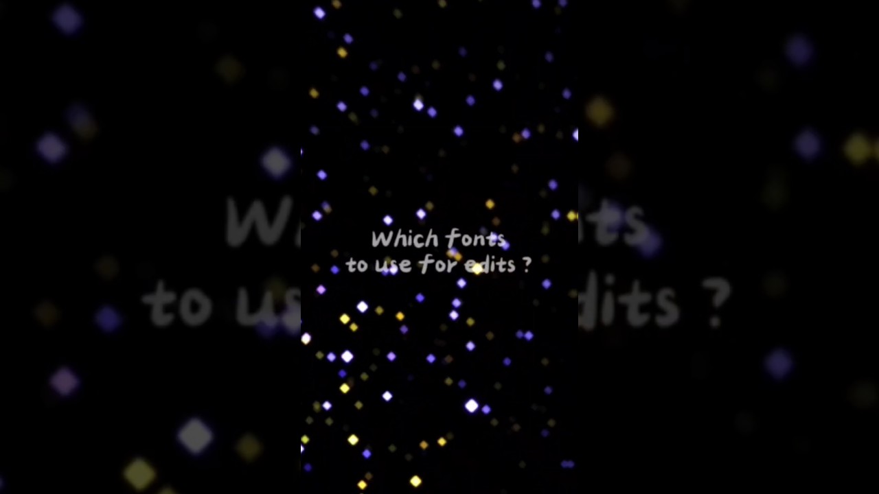 Which fonts to use for edits #capcut #dafont #fonts #tutorials