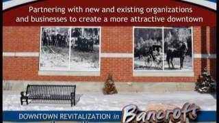 preview picture of video 'Downtown Revitalization in Bancroft, Ontario'