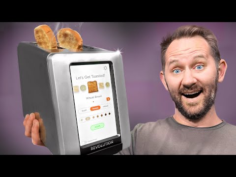 Trying A $350 Piece of Toast! | 10 Crazy Food Gadgets!