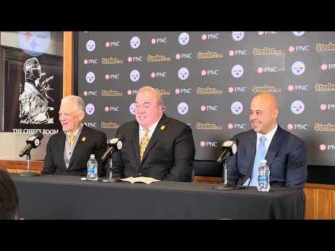 Mike McCarthy's emotional intro as Steelers coach