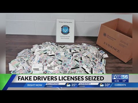 Authorities seize over 1,000 fake IDs at Kentucky airport