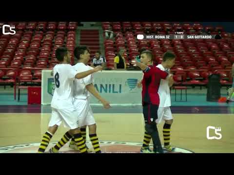 Final Eight Giovanili  Allievi 2017 Calcio a 5  - History Roma 3Z  VS San Gottardo