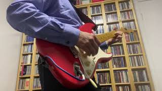Video thumbnail for Squier Classic Vibe 50’s Stratocaster Fiesta Red Fender Strat Demo with gain Demo & Review by Musicianandteacher