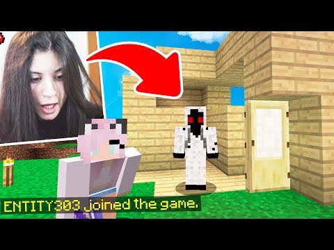 SPAVENTO LA MIA RAGAZZA CON ENTITY303 - Scherzi su Minecraft ITA