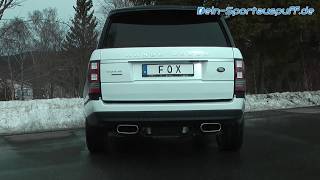 Video: FOX Sportauspuffanlage ab Kat. Range Rover Mk4 5.0l 510PS