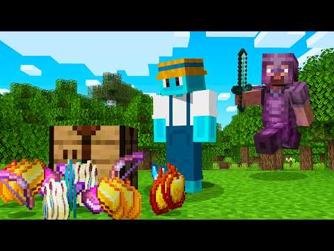 100 Players Simulate the Hunger Games, but Crafting is OP!