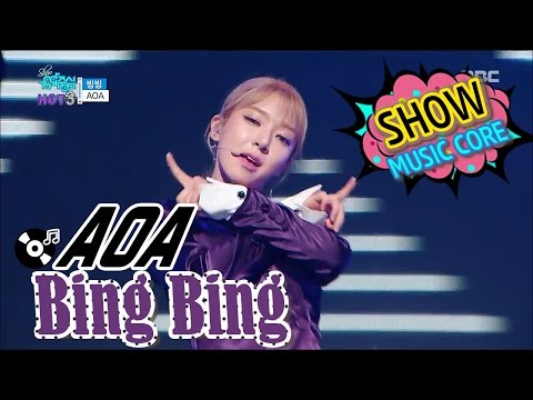 [Comeback Stage] AOA - Bing Bing, 에이오에이 - 빙빙 Show Music core 20170107
