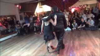 PAULA FERSZT y FERNANDO GORDILLO bailando el Vals ADIOS QUERIDA en GNC La Practica de Tango