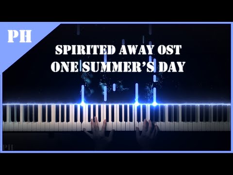 【 One Summer's Day | 센과 치히로의 행방불명 (千と千尋の神隱し) OST 】 피아노 커버