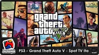 PlayStation 3 - Grand Theft Auto V [GTA V] - Spot TV Italia (2013)