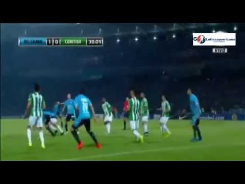 Belgrano vs Curitiba 1-2 - Todos los Goles - Copa Sudamericana - 28/Septiembre/2016