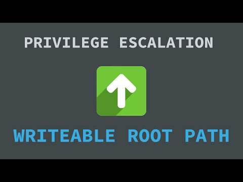 Common Linux Privilege Escalation: Writable Root PATH