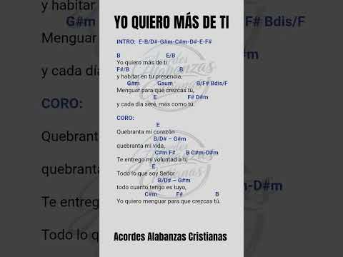 Yo Quiero Más De Ti - Abel Zavala