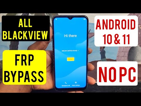 Blackview Frp Bypass Android 10 & 11 | How To Remove Google Account On Blackview Phone | Without Pc