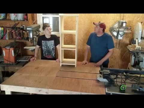 Build a Bookshelf Using a Router Dado Jig