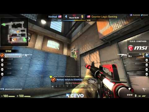 Method vs Counter-Logic Gaming Game 1 (CEVO-P CS:GO Season 7) - Misled & Hurikane