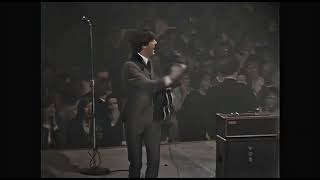 The Beatles - Roll Over Beethoven (live) - [ Upscaled *Colorized* Washington DC Show ]