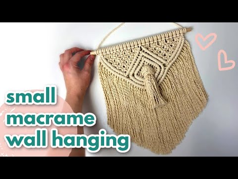 How To Make a DIY Fall Macrame Flower Wreath