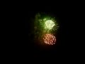 Fireworks Display On Beach Over Ocean Myrtle Beach