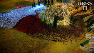 ROBOCOPS & JEDI KNIGHTS ATTACK CENTAUR'S HIGHLAND | Ultimate Epic Battle Simulator 2 | UEBS 2
