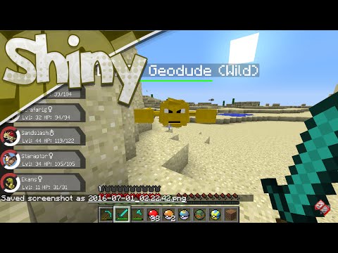 [SHINY] Geodude in Pixelmon